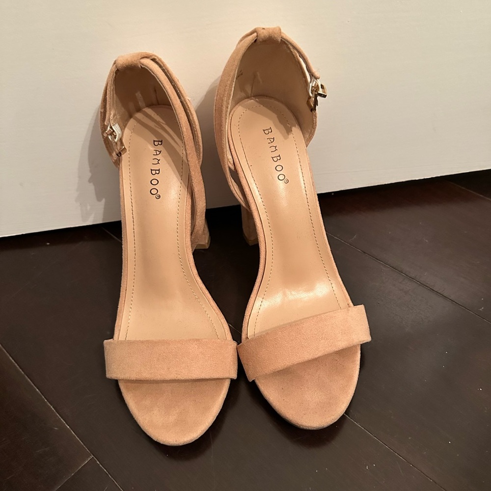Cream colored heels